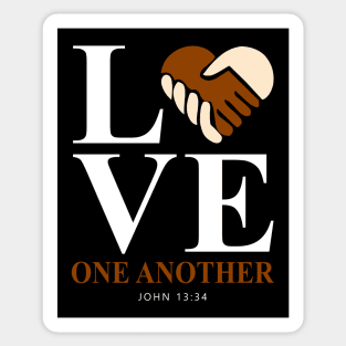 Love One Another Sticker